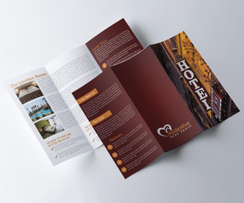 In brochure